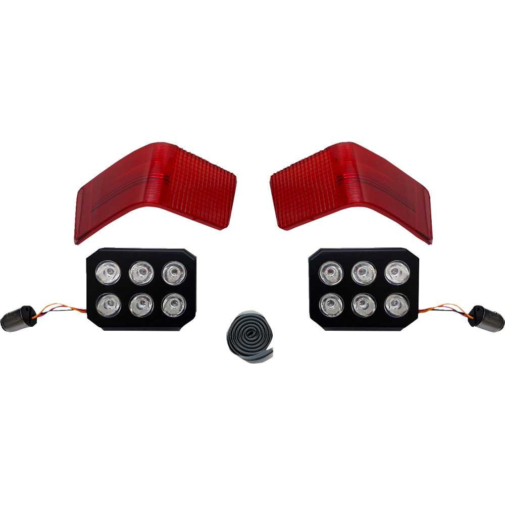 CUSTOM DYNAMICS CDTP13R Custom Dynamics Led Light - Tour-Pak - Red Cd-Tp-13-R